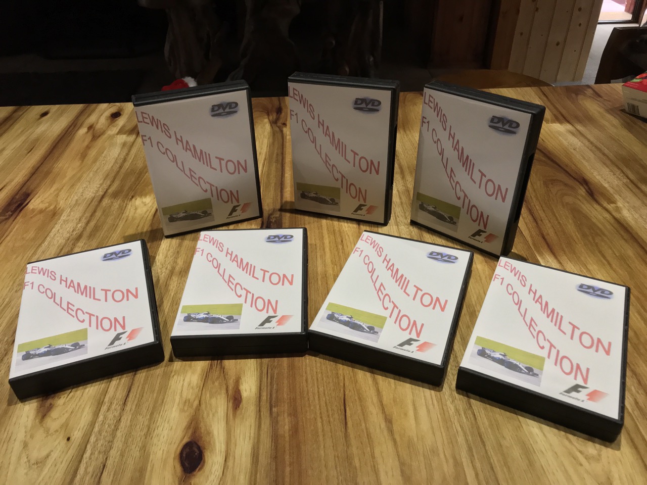 LEWIS HAMILTON MERCEDES / MCLAREN F1 95 GRAND PRIX RACE DVD BOXSET